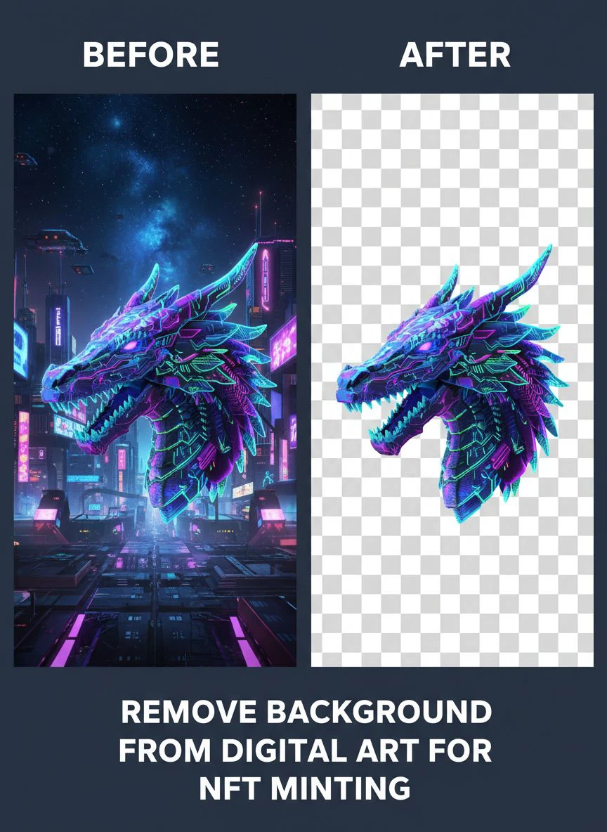 remove background from digital art for NFT minting - Professional Guide